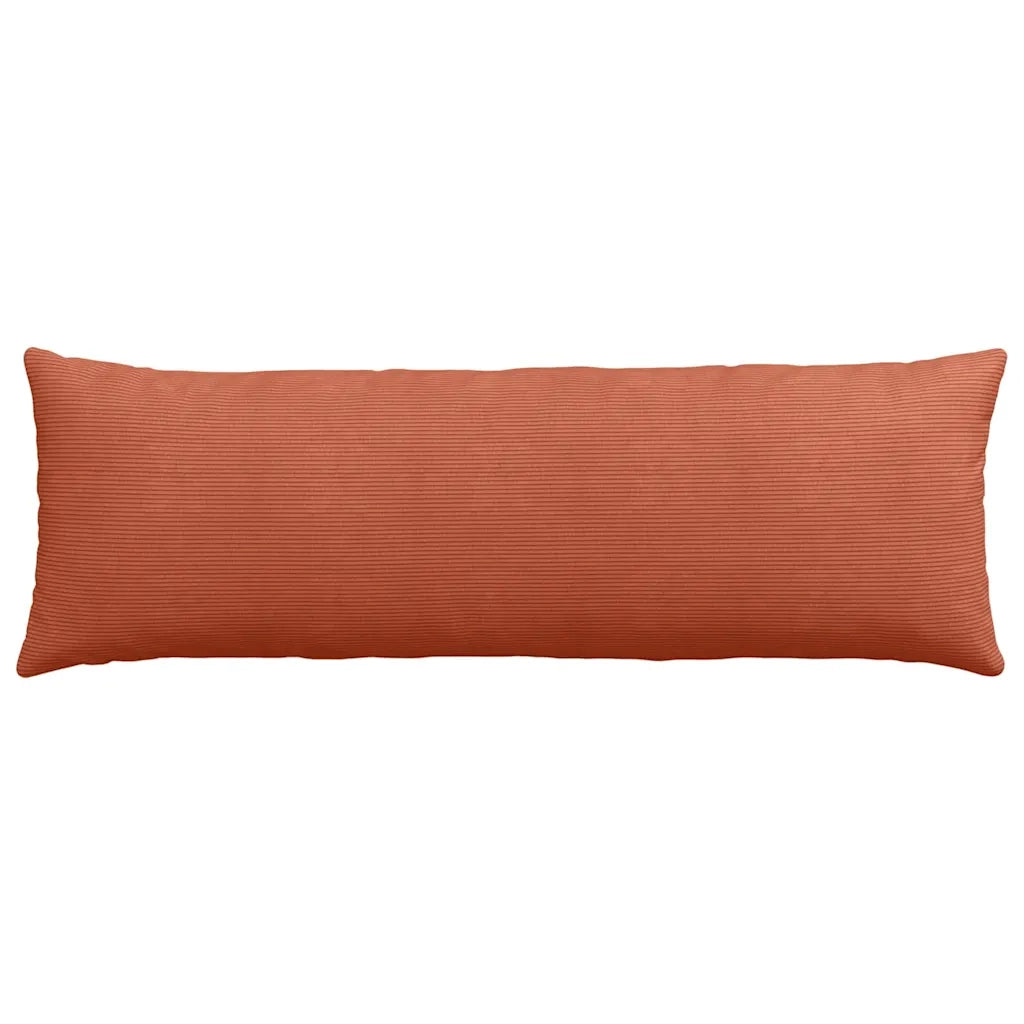 Cuscini da Divano 2 pz-Set di 2 Cuscini per Sofa Rosso Arancio 120 x 40 cm