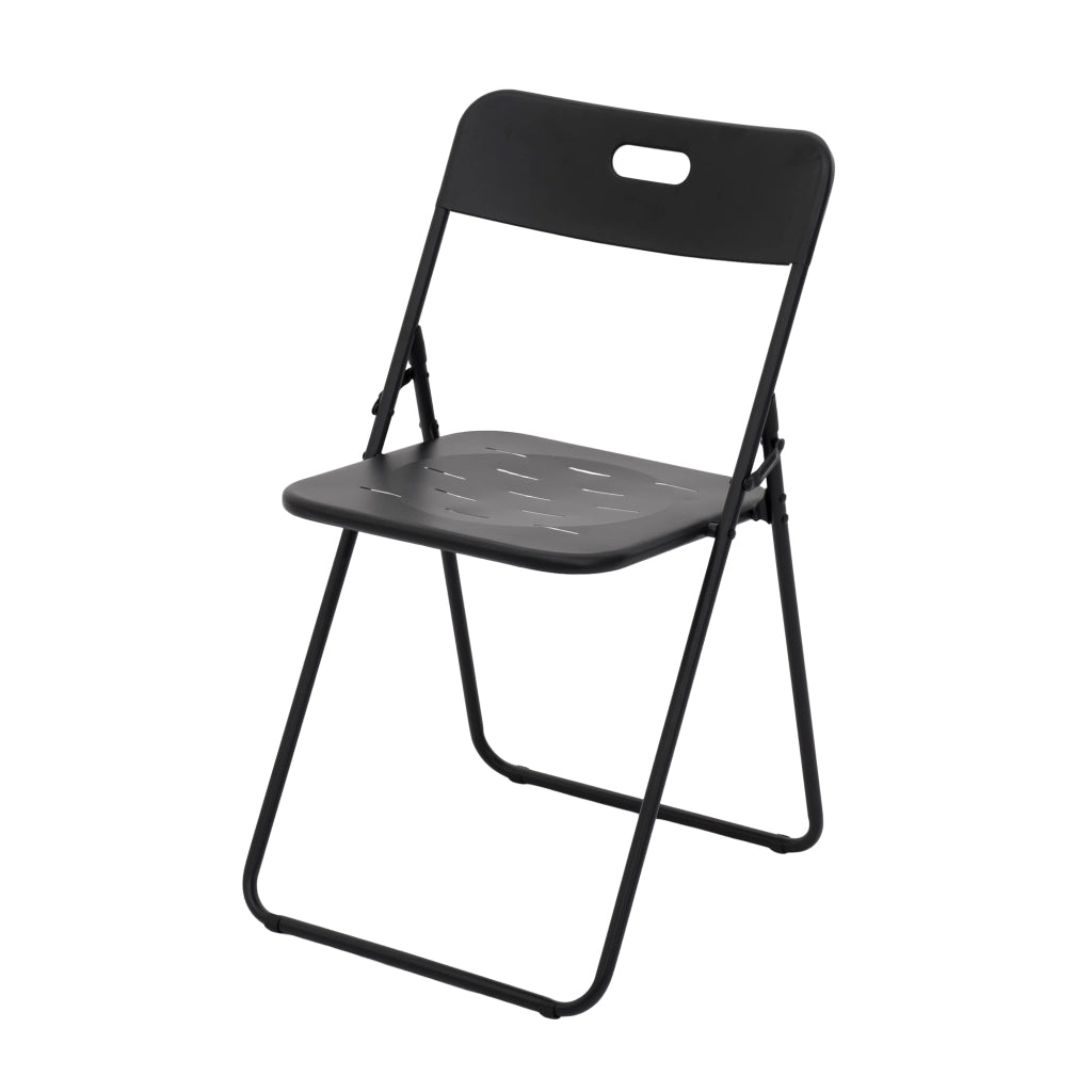 TAVOLO BISTRO PIEGHEVOLE SET DA 3 PEZZI 60x60x73 cm NERO