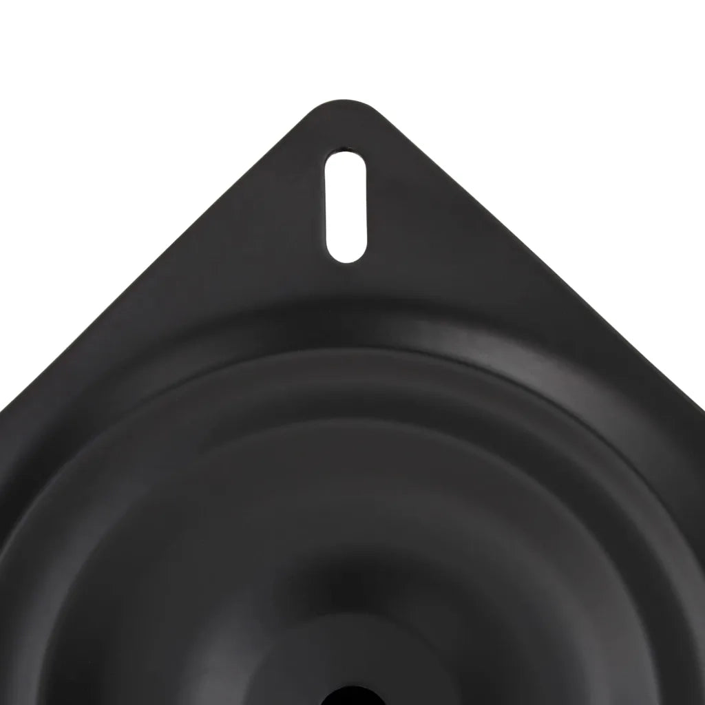 Supporto per Sedile da Barca Nero 18 cm in Acciaio