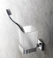 Porta Bicchiere Nook Cromo/Satinato - Capannoli