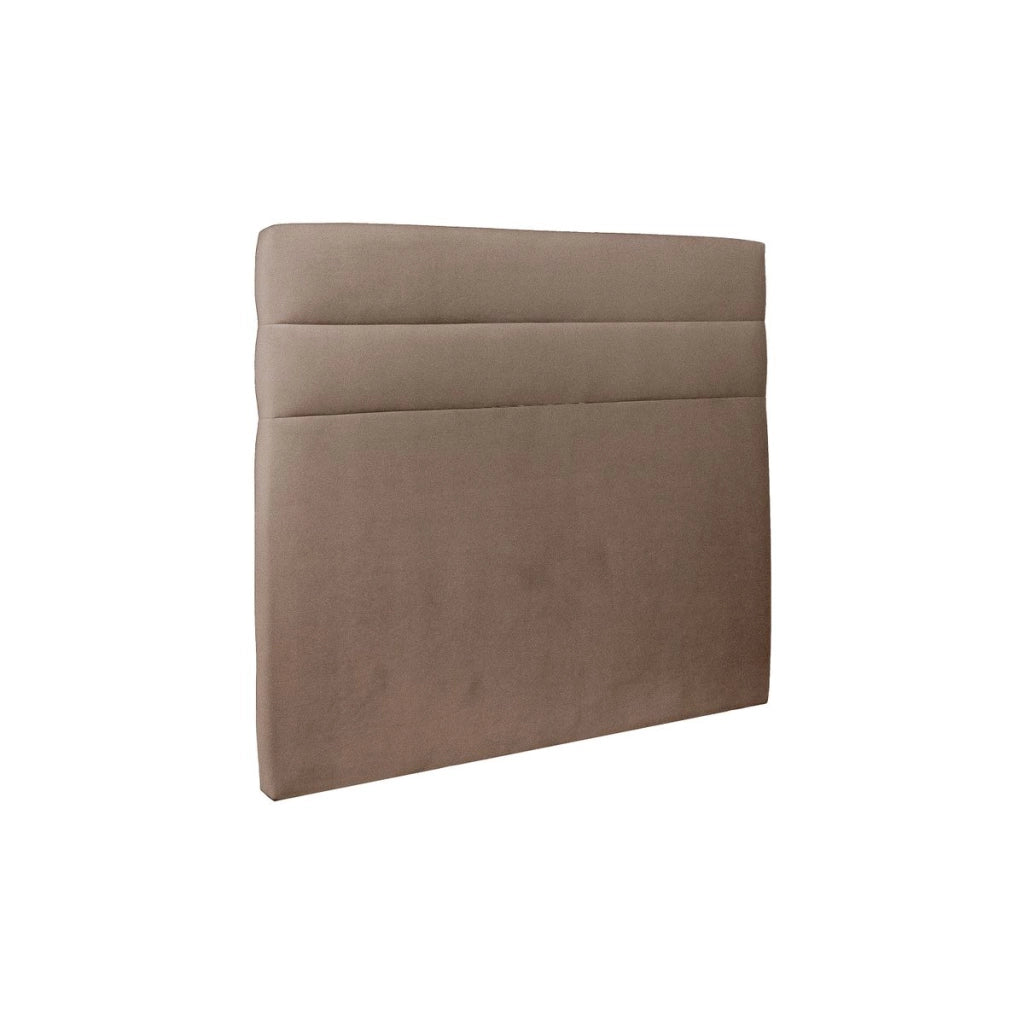 Letto 150x200 cm con testiera in linea - Tessuto velluto