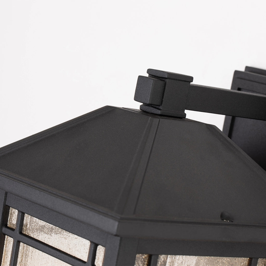 Applique esterna nera E27 60W IP44 Cedar Point Quoizel