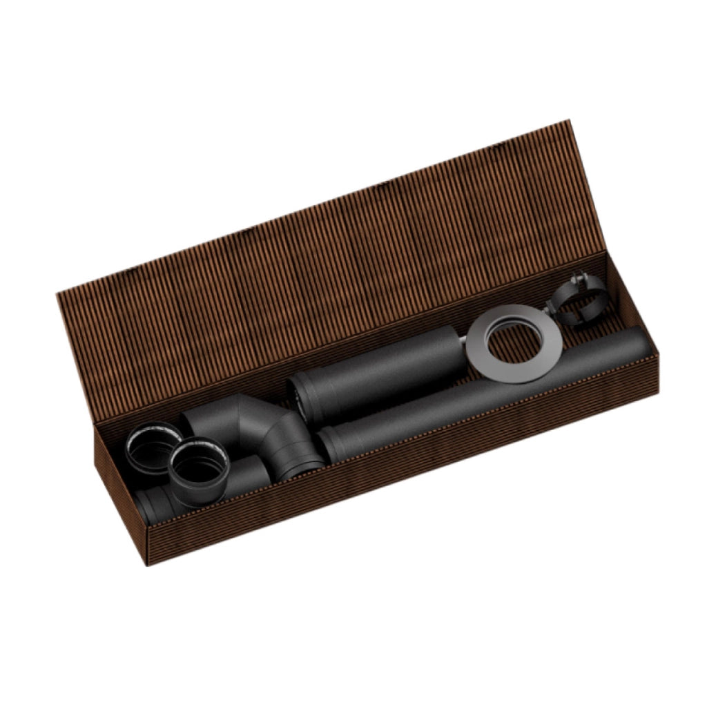 KIT PELLET PER INSTALLAZIONE STUFA A PELLET BASIKIT   - COV