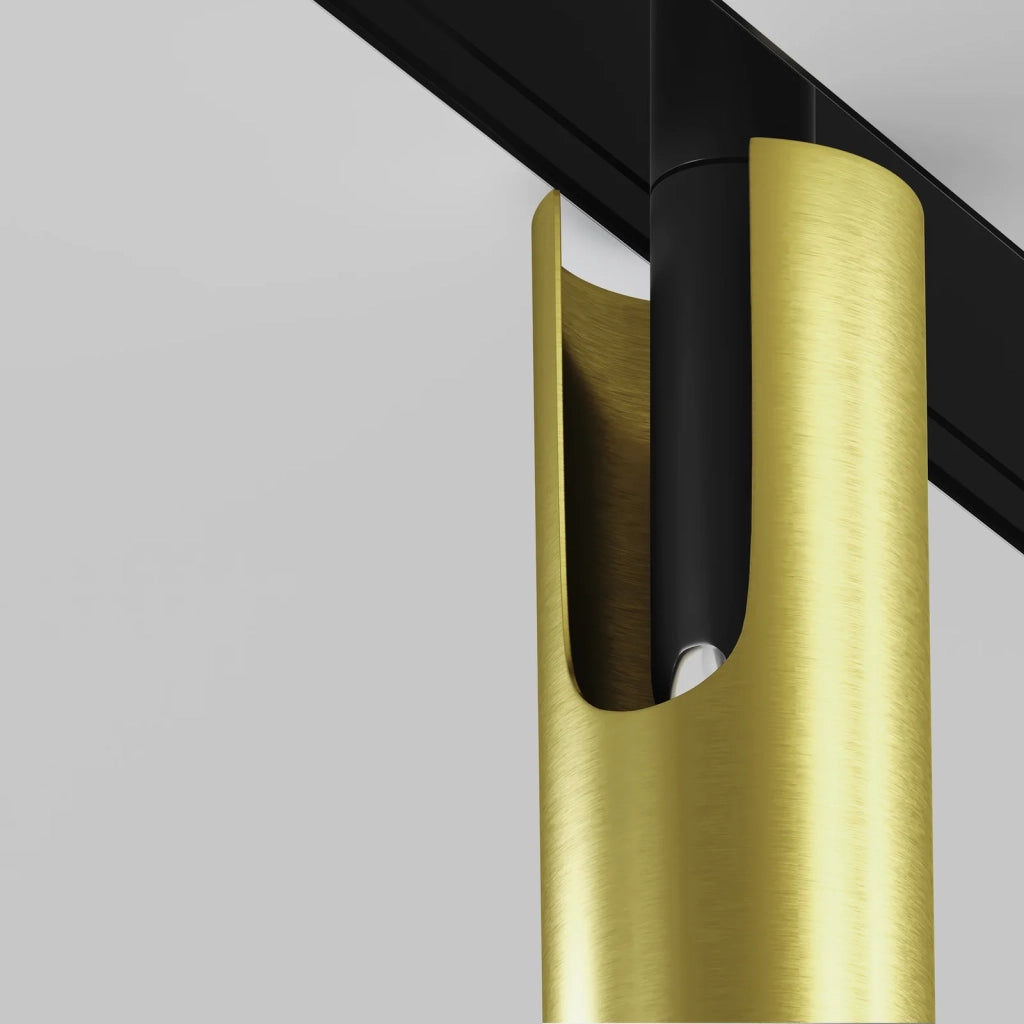 Maytoni Lampada da binario moderna Exility Focus T 1 luce LED integrato nero alluminio