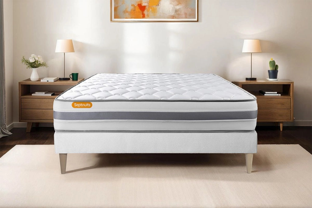 Materasso 160x200cm con molle insacchettate e memory foam - Memo Spring