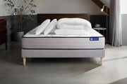 Pacchetto letto completo - Materasso 180x200cm + Box spring con doghe (kit) + 2 cuscini + Piumino - Actiflex Form