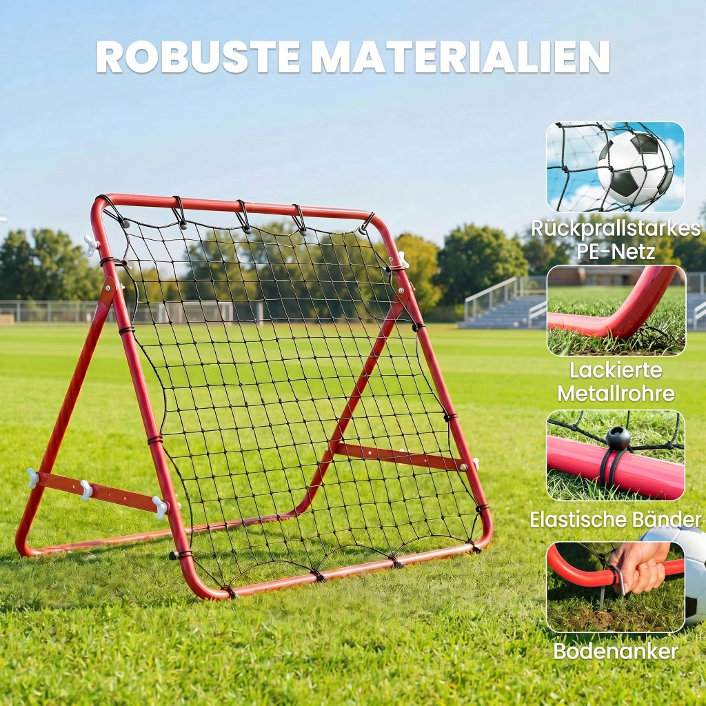 Rebounder per Calcio 84x84 cm ¨C Minimal ¨C Rosso