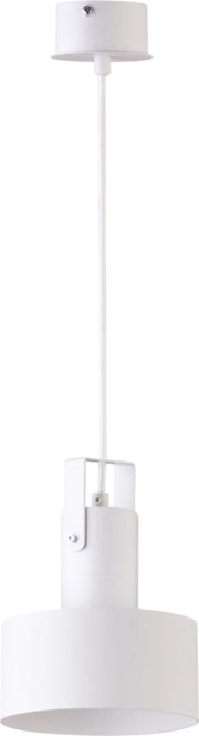 Lampada a sospensione moderna bianca Rif Plus E27 Sigma