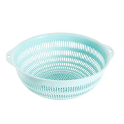 Trade Shop - Cestello Verde Acqua Lavaggio Verdure Frutta Dim. 30x13 Cm Accessori Cucina -