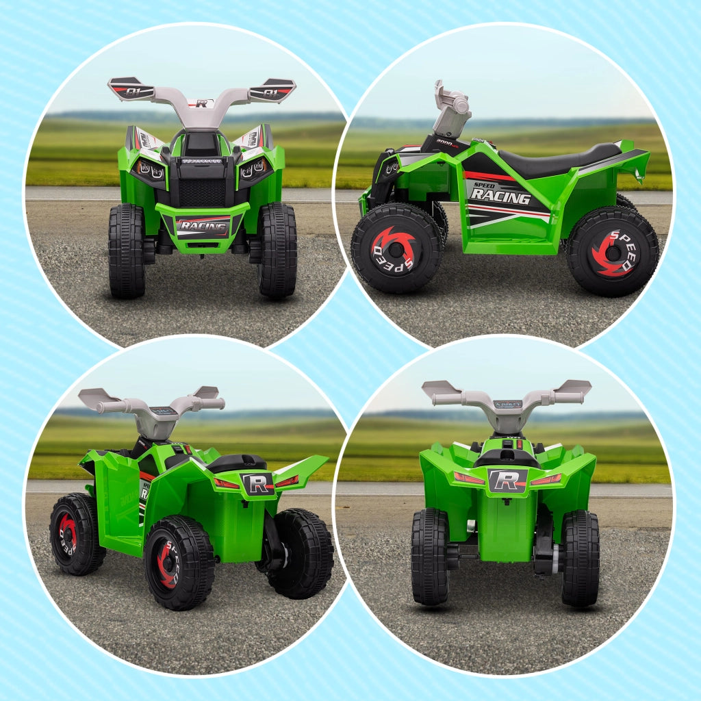 Quad Elettrico Bambini ¨C zephmum ¨C Verde 70x41.5x48.5 cm
