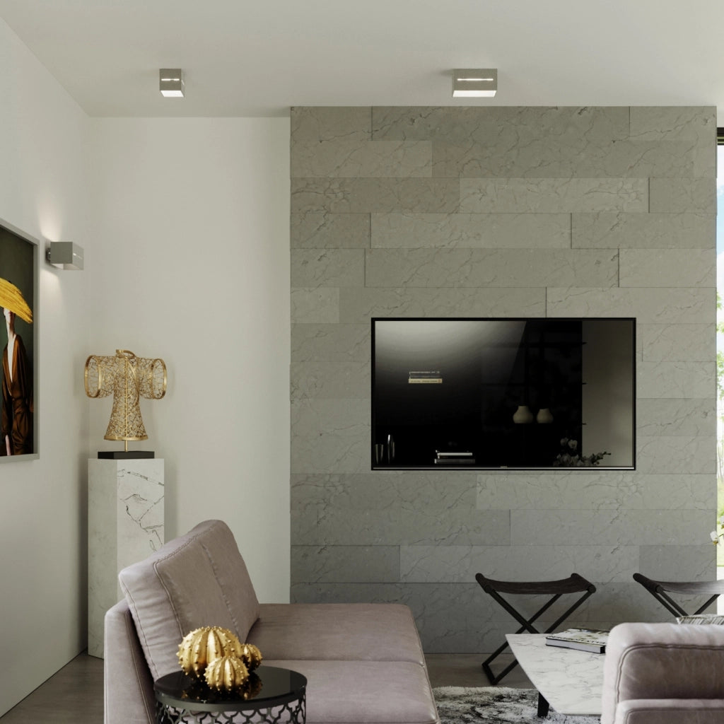 Faretto soffitto Pure Lume Lupino Maxi grigio 2xG9