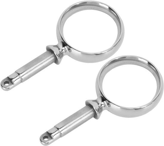 Pedale Oarlock in Rame - Lunga Durata - Carico Elevato - Asso di Comfort - Dimensione Standard - Coppia - Supporto per Remo