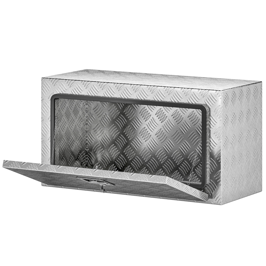 Cassettiera per Attrezzi in Alluminio ¨C Minimal ¨C Argento 76.2x35.5x40.6 cm