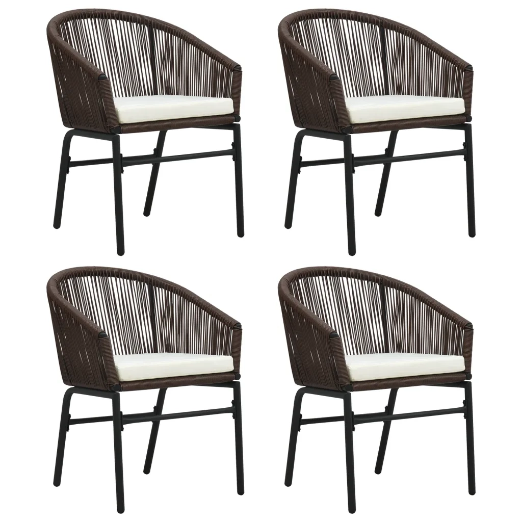 Set Mobili da Pranzo per Giardino 5 pz Marrone 3099229