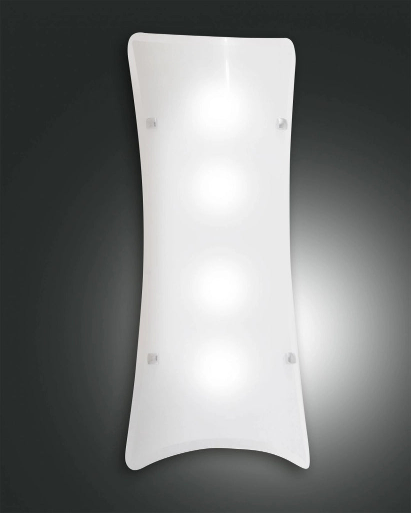 MILTON PLAFONIERA BIANCA 30X70 CM. 3113-66-102