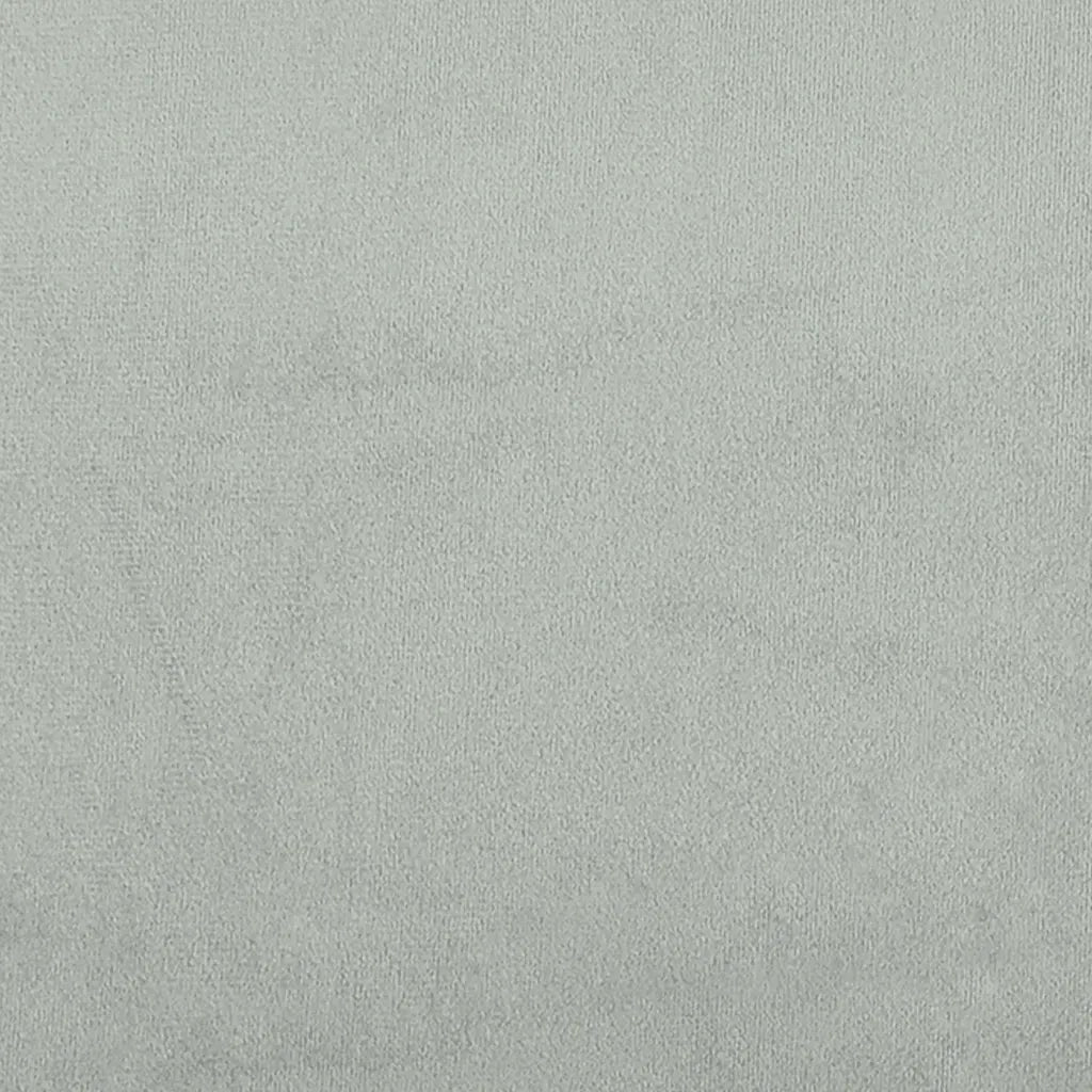 Giroletto senza Materasso Grigio Chiaro 80x220 cm Velluto 4101379