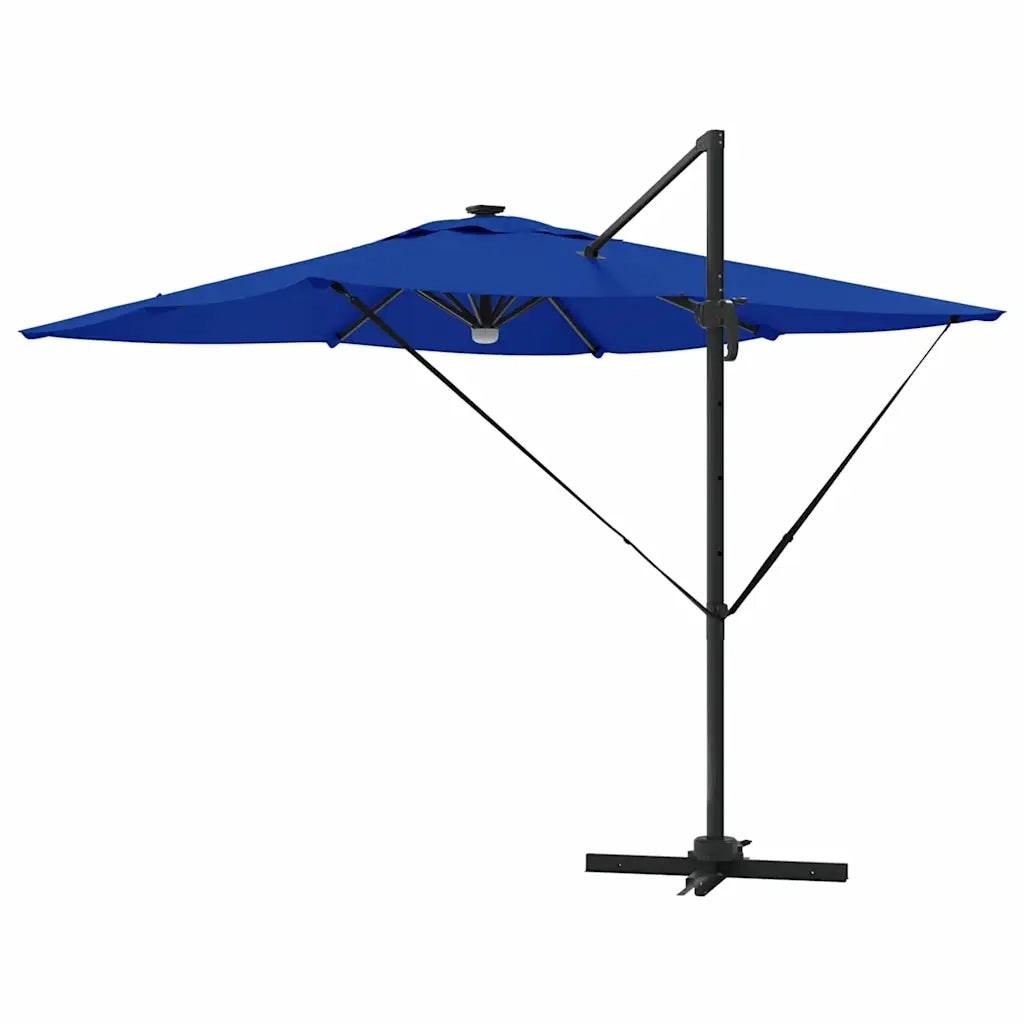 Ombrello | Parasol Roma Blu 286 x 284 x 270 cm Alluminio e Poliestere