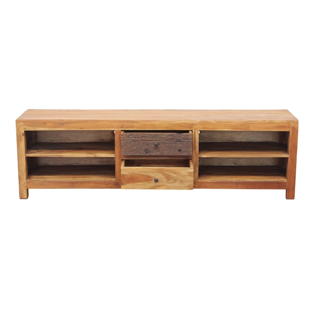 Mobile porta TV in legno rustico - DAMOCLES