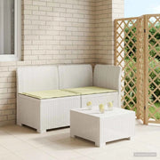 Divano da Giardino a 2 Posti con Cuscini Aspetto Rattan PP 8011932