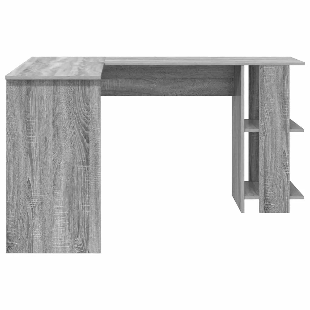 Scrivania ad angolo Grigio Sonoma Legno ingegnerizzato 869559