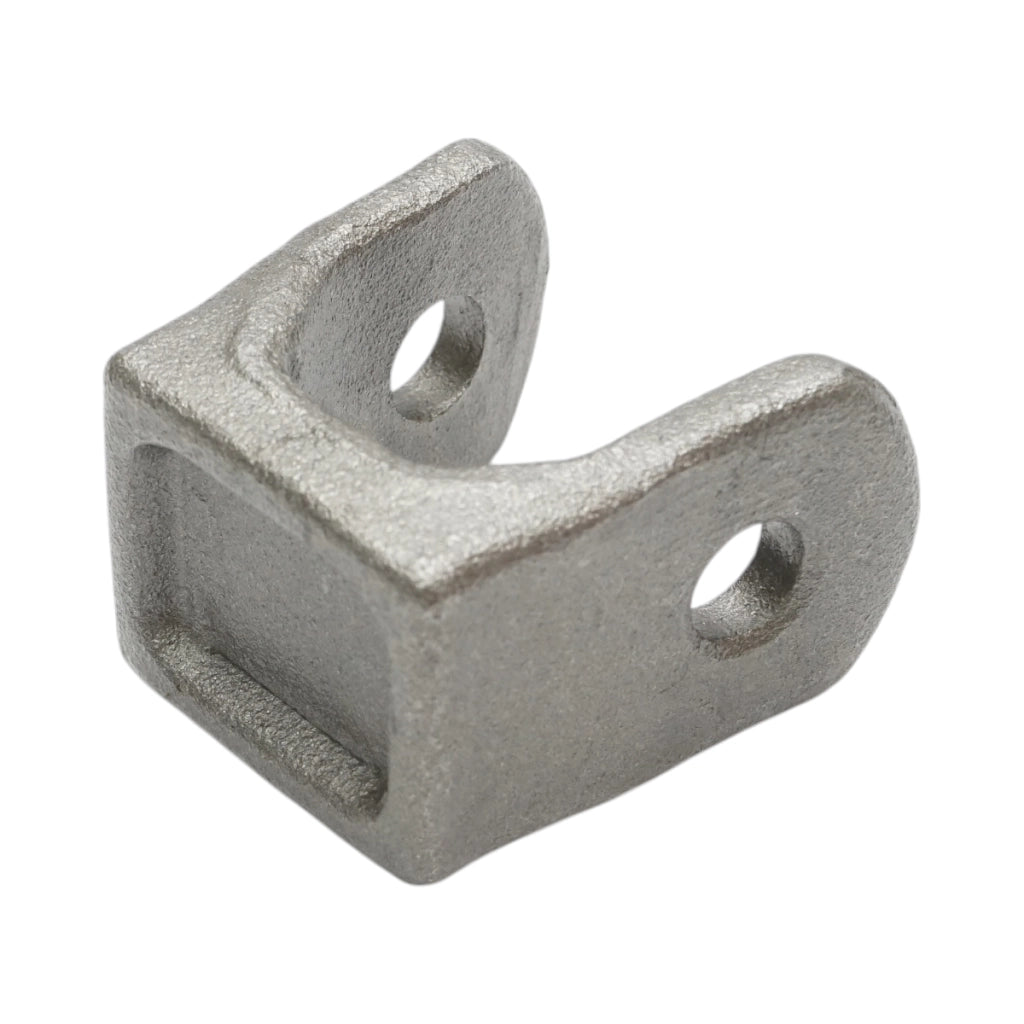 Forcella di montaggio per cerniera rimorchio auto 41x34x30mm