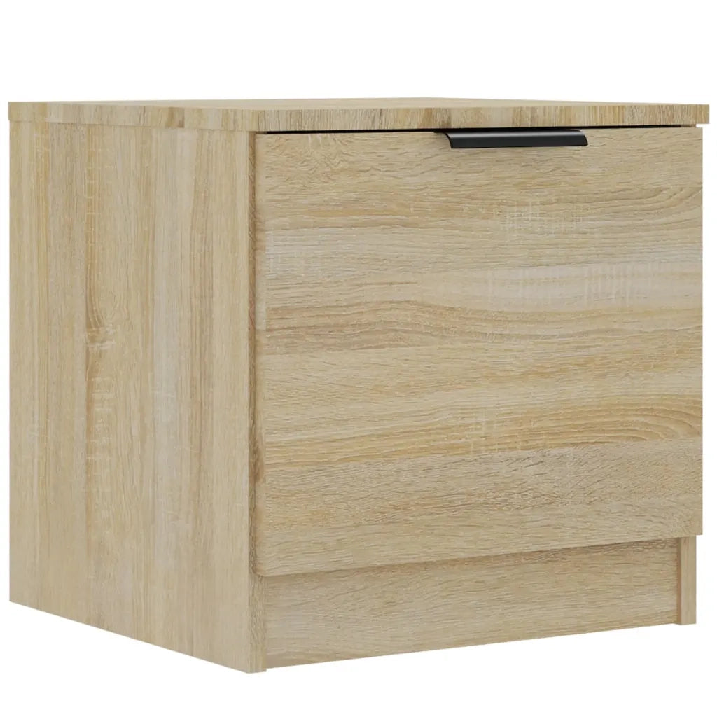 Set di 2 Comodini | Armadio da Notte | Mobiletto da notte Rovere Sonoma 40x39x40 cm
