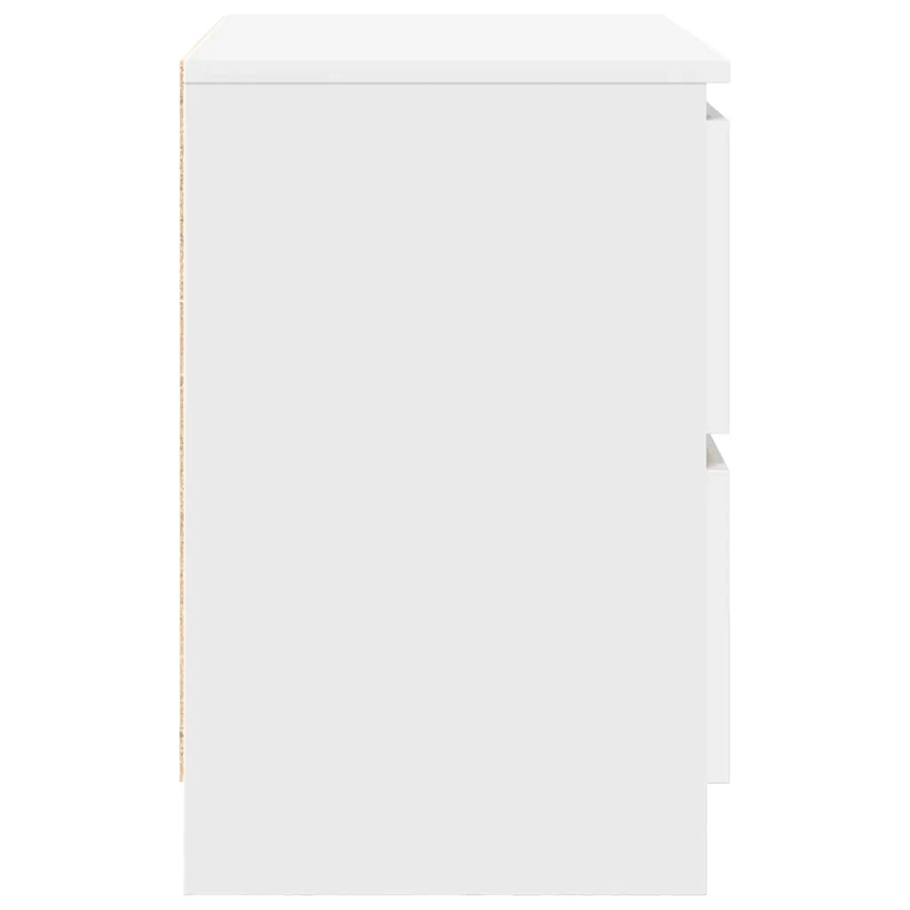 Mobile Porta TV Bianco 60x35x54 cm in Legno Multistrato 861778