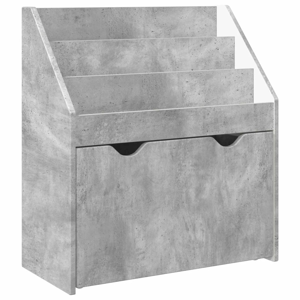 Libreria per Bambini Grigio cemento 60 x 29,5 x 69 cm 892392
