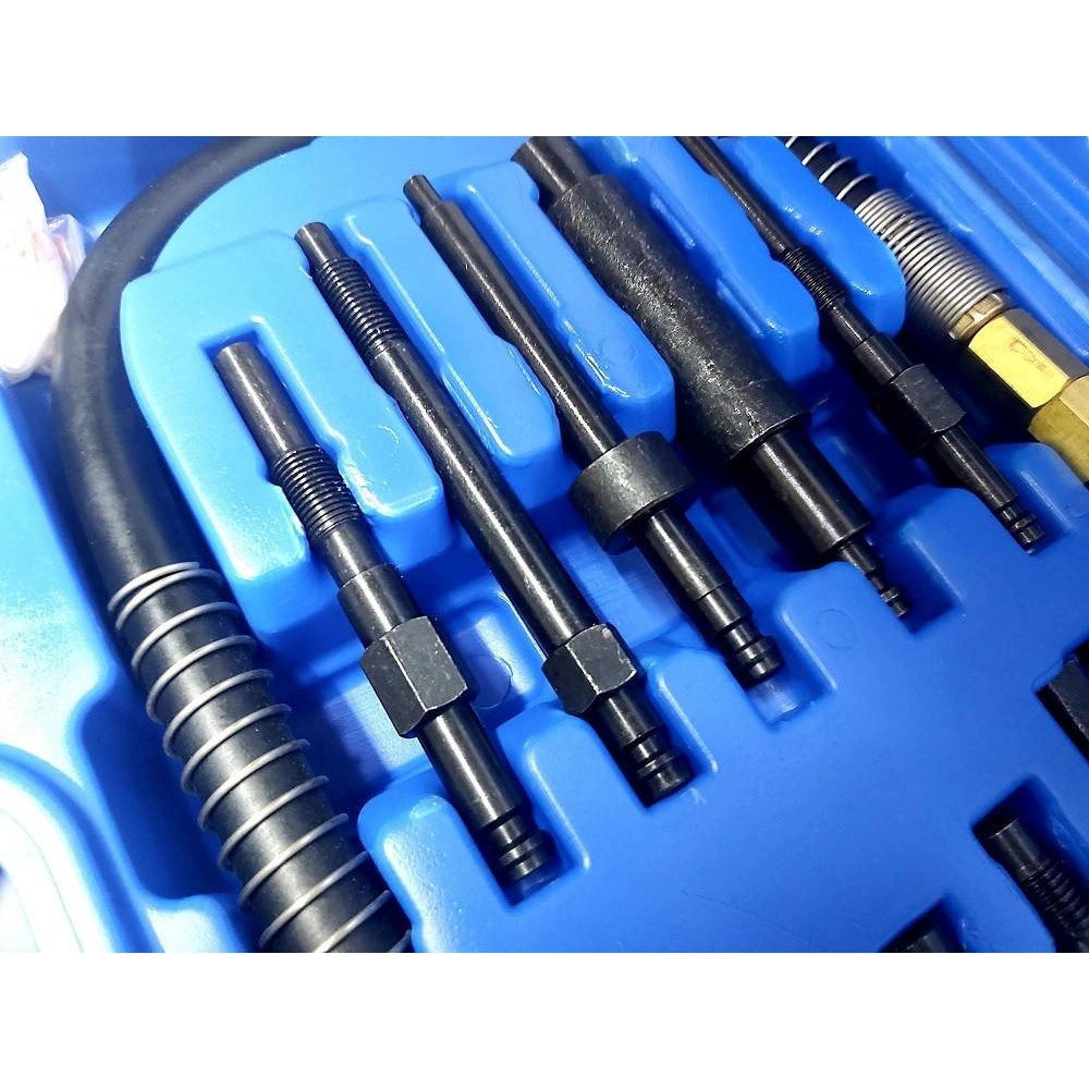 Trade Shop - Kit 15 Pezzi Tester Compressione Motori Diesel Prova Compressione -