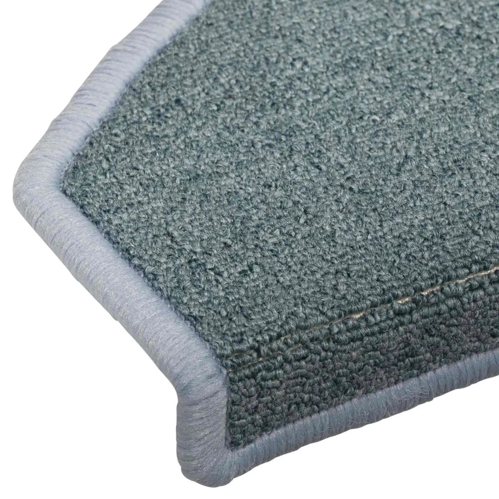 Tappetini per scale autoadesivi Semicircolare 15 pz | Gradini per Scale Blu mare