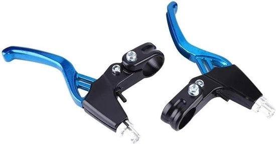 Freno per bicicletta - Lega di alluminio - 1 coppia - Bicicletta da mountain bike - Bicicletta da corsa - Blu - Adatto per - Colore o modello - Freno per bicicletta, lega di alluminio, 1 coppia, per bicicletta da mountain bike, bicicletta da corsa, blu.