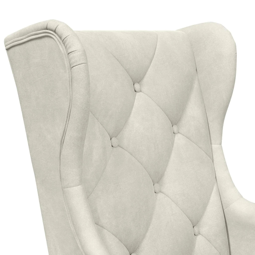 Poltrona Crema Velluto 42029914