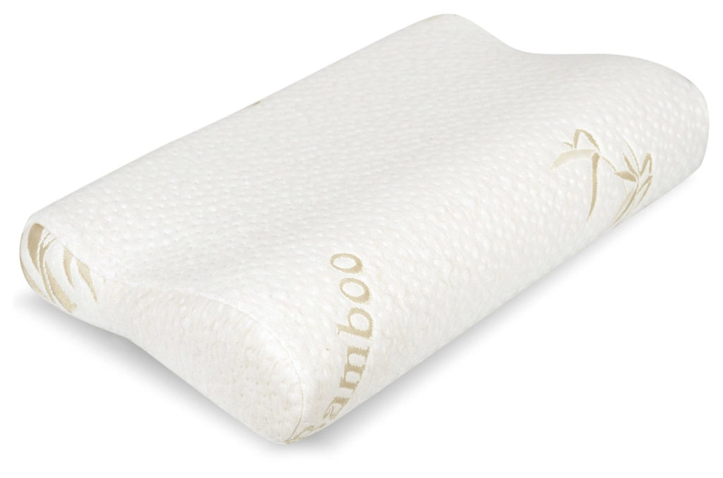 Cuscino in bambù termoplastico AIO FACTORY 50x30 cm - Ortopedico, Memory Foam