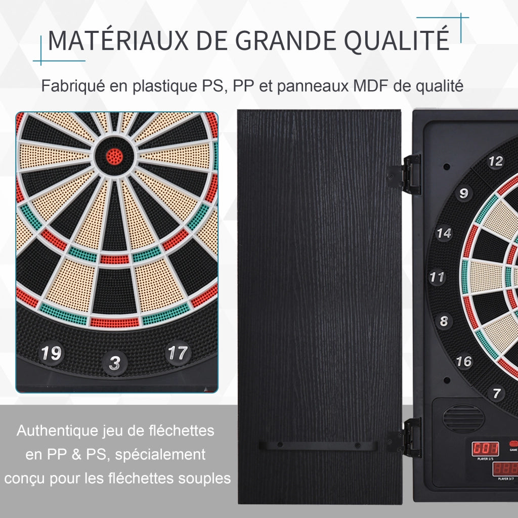 Bersaglio freccette elettronico ¨C Minimal ¨C nero