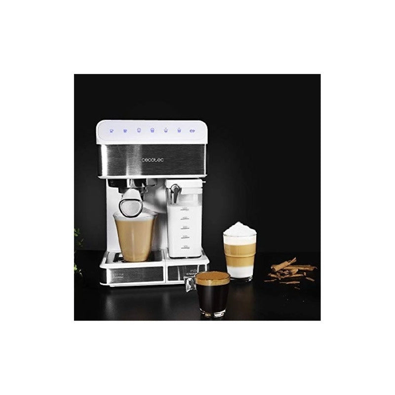 CECOTEC 01557 - Macchina da caffè semi-automatica Power Instant-ccino 20 Touch Serie Bianca