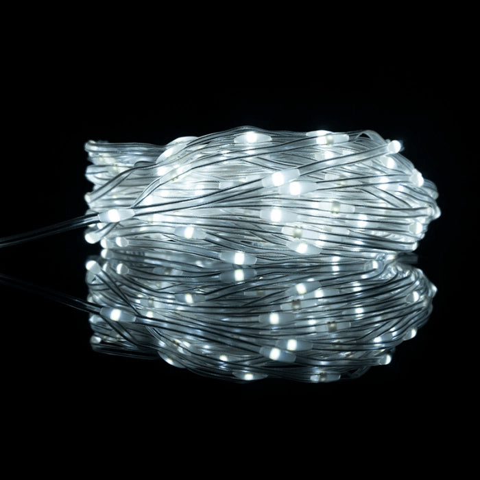 Catena luminosa esterna 500 LED 50m 6500K USB Bluetooth