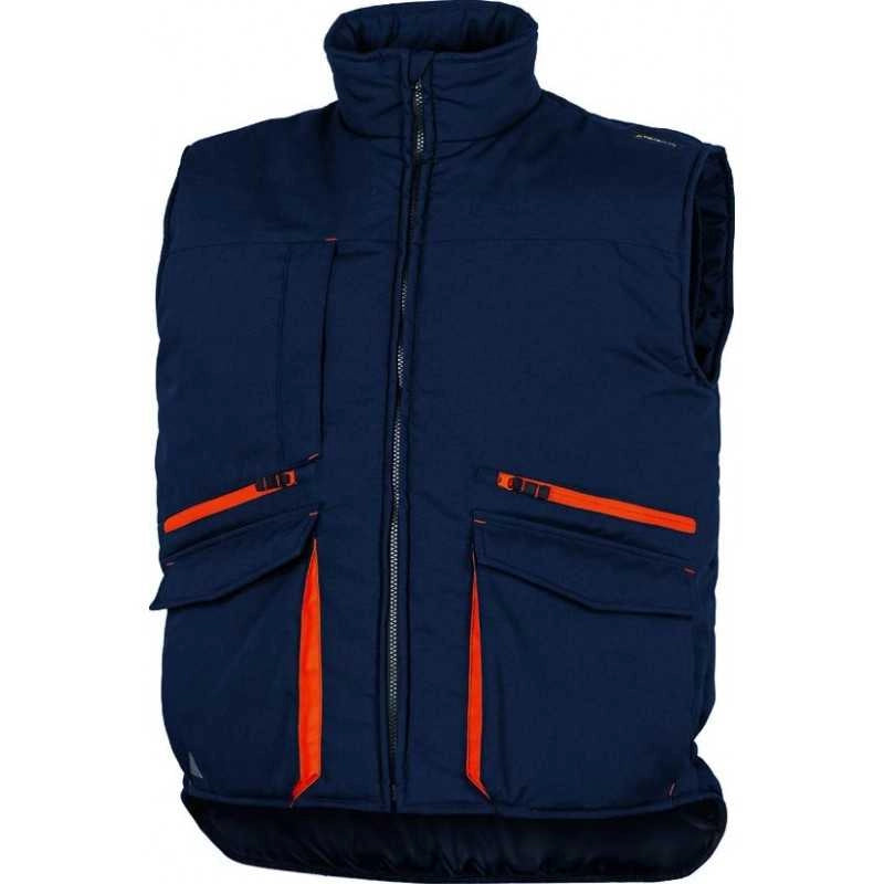 Gilet Deltaplus Imbottito Sierra 2 Blu/Orange Tg. M