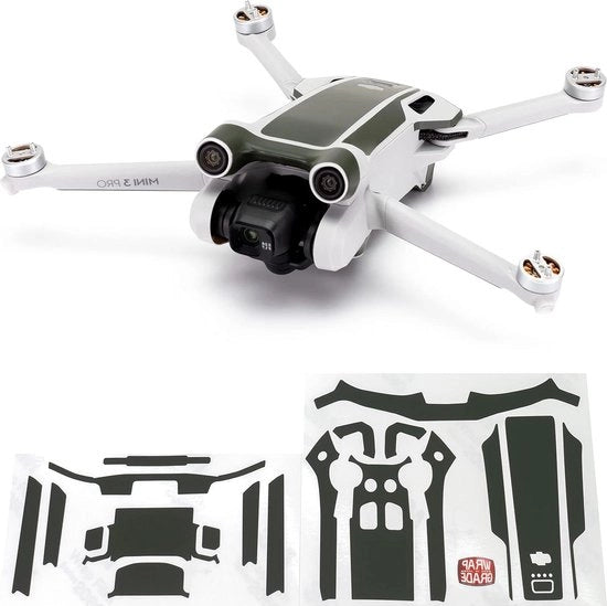 Pelle compatibile con DJI Mini 3 Pro colore ARMY GREEN