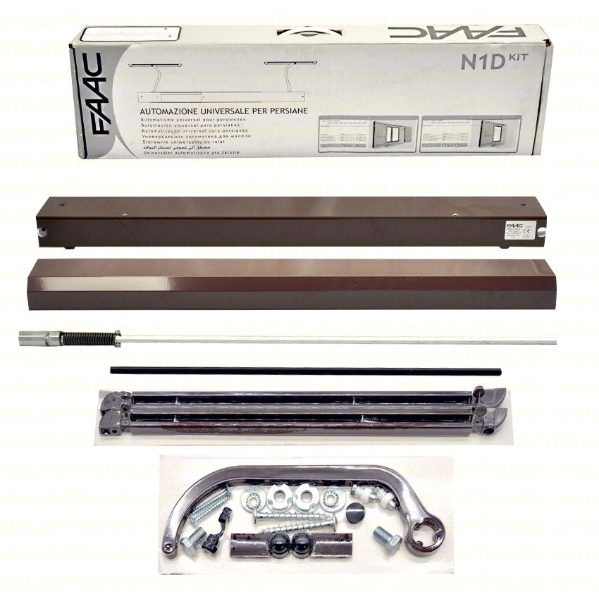 Automazione Persiane Night One Day Radio Senso Kit-marrone Faac 105771 Ex 105748