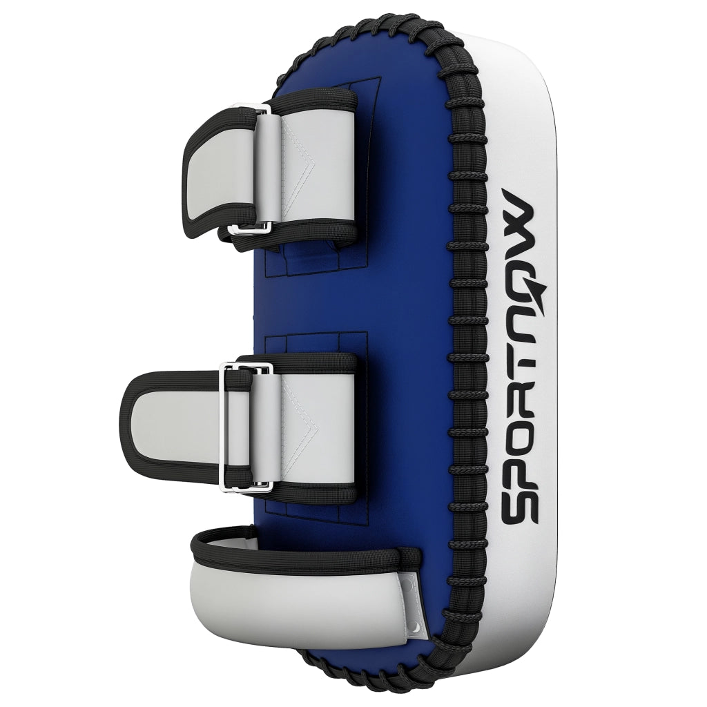 Pao da boxe imbottito per braccio ¨C Minimal ¨C blu 38x20x18 cm