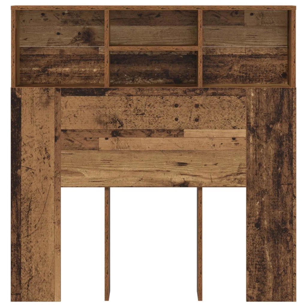 Testata del letto Legno vecchio Legno ingegnerizzato 879444