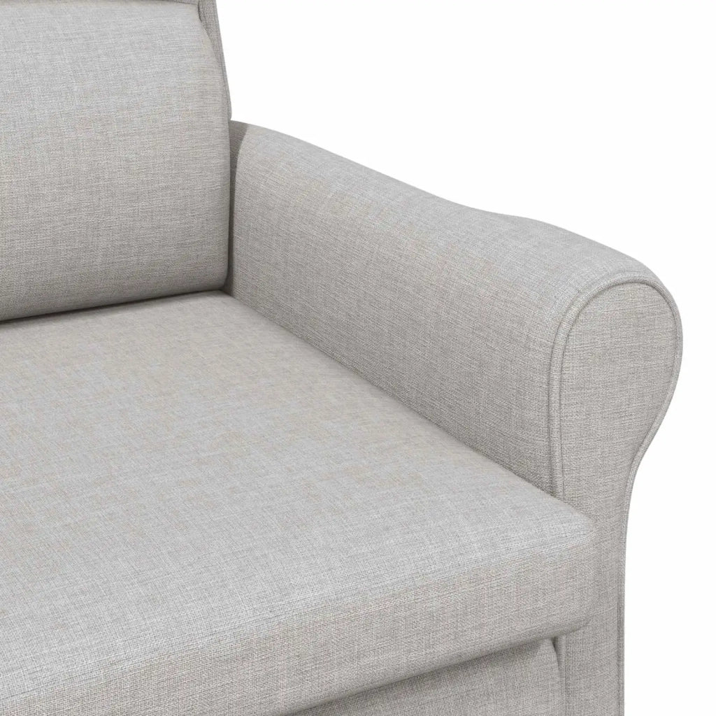 Poltrona | Sedia Relax Grigio nuvola Tessuto