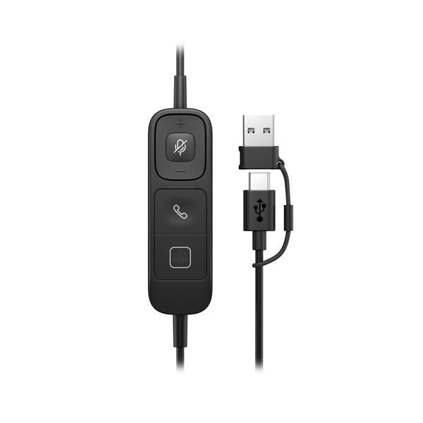 Hp poly mission 615 usb hs - C01C3AA#AC3