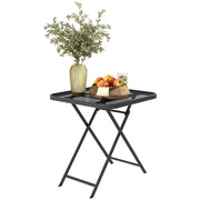 Tavolo pieghevole per esterno ¨C Minimal ¨C 70x70 cm nero