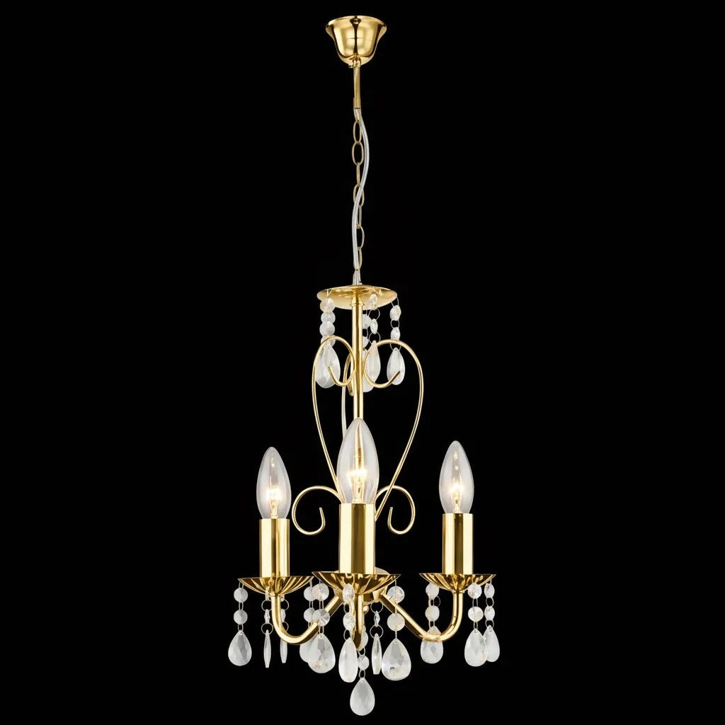 Lampada Da Soffitto Ebt012-3cp Gold