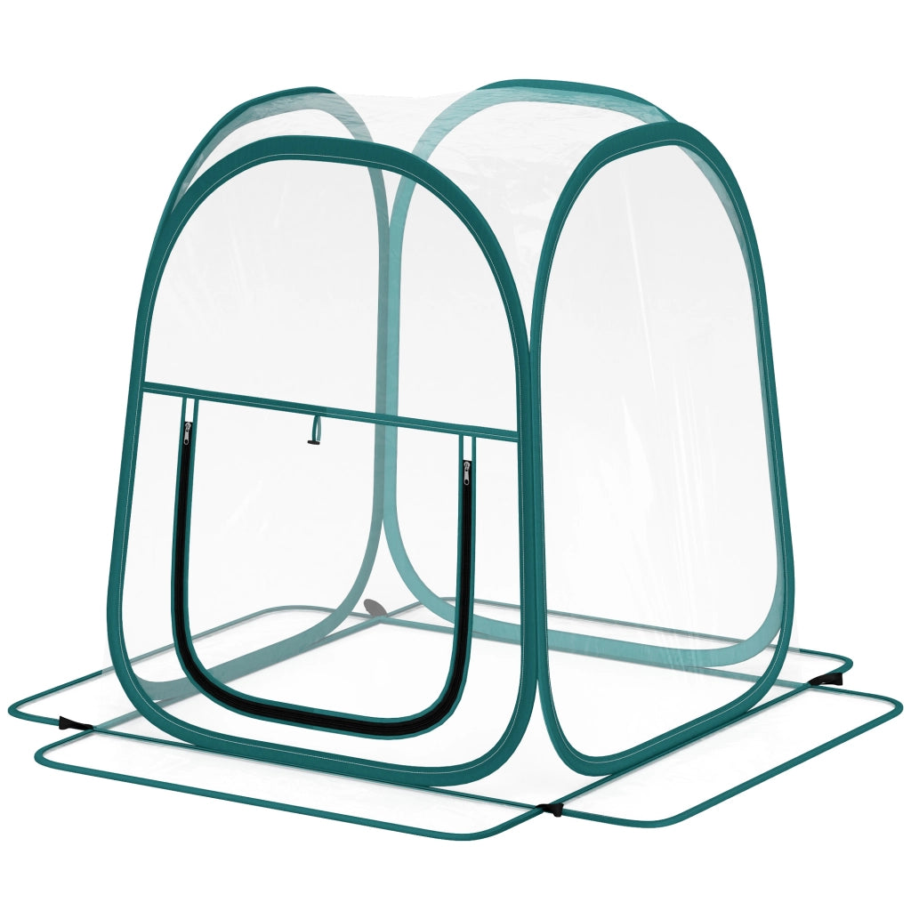 Mini Serra Pop Up ¨C Minimal ¨C Plastica Trasparente 70x70x80 cm