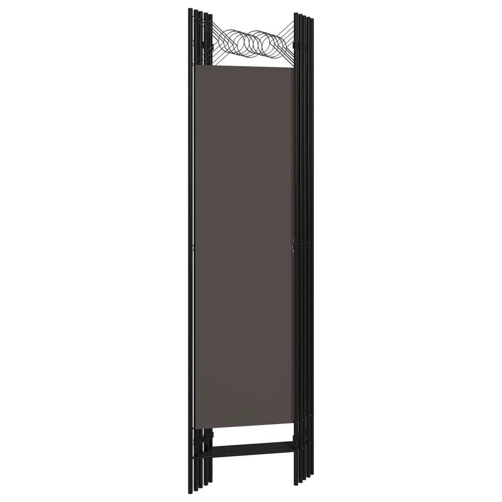 Divisorio Ambienti | Divider per stanze | Paravento a 5 Pannelli Antracite 200x180 cm