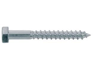 VITE TIRAFONDI PER LEGNO CLASSE 4.8 DIN-571 UNI-704- - ø mm.8x200 - 50 pezzi AMBROVIT