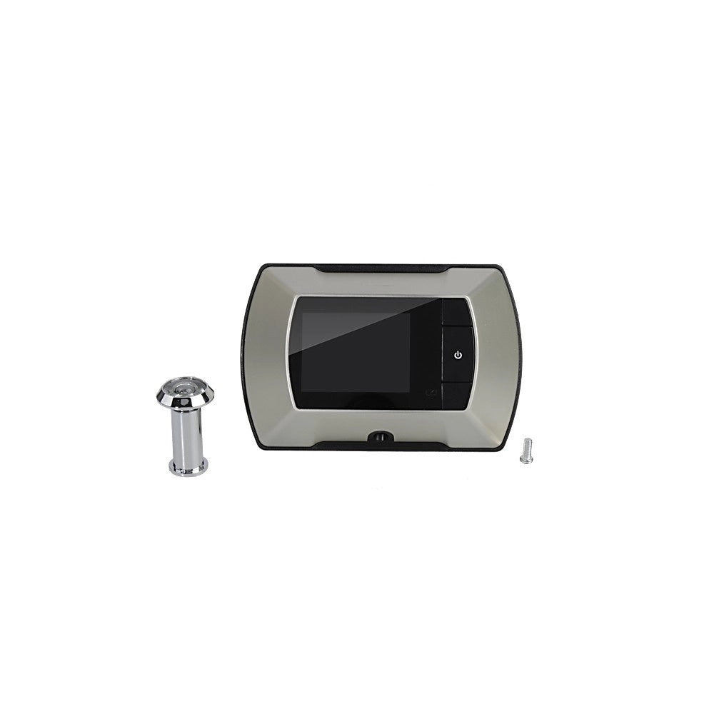Trade Shop - Spioncino Elettronico Telecamera Display Digitale Scatta Foto Colori Lcd 2,4" -
