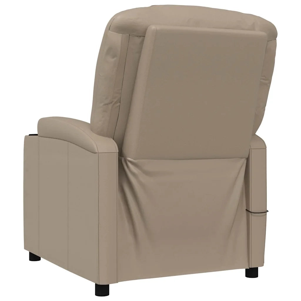 Poltrona Massaggiante Cappuccino in Similpelle 321317